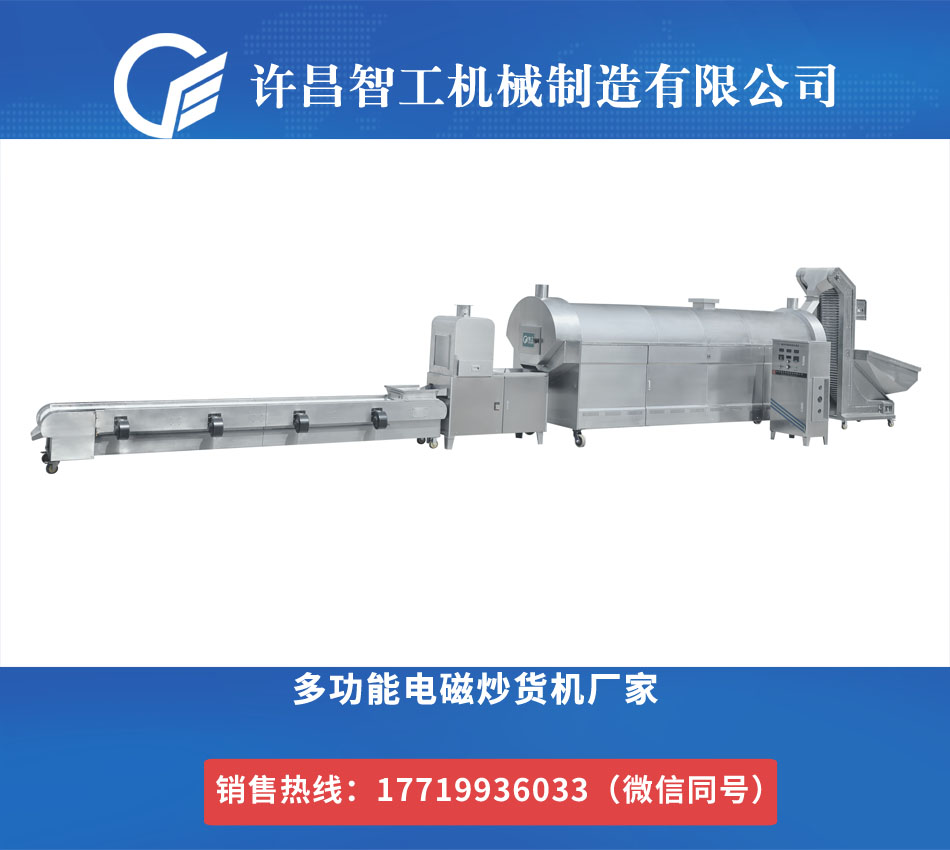 炒貨機(jī)流水線